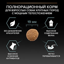 Сухой корм Pro Plan Large Robust для взрослых собак крупных пород, с ягненком 18 кг